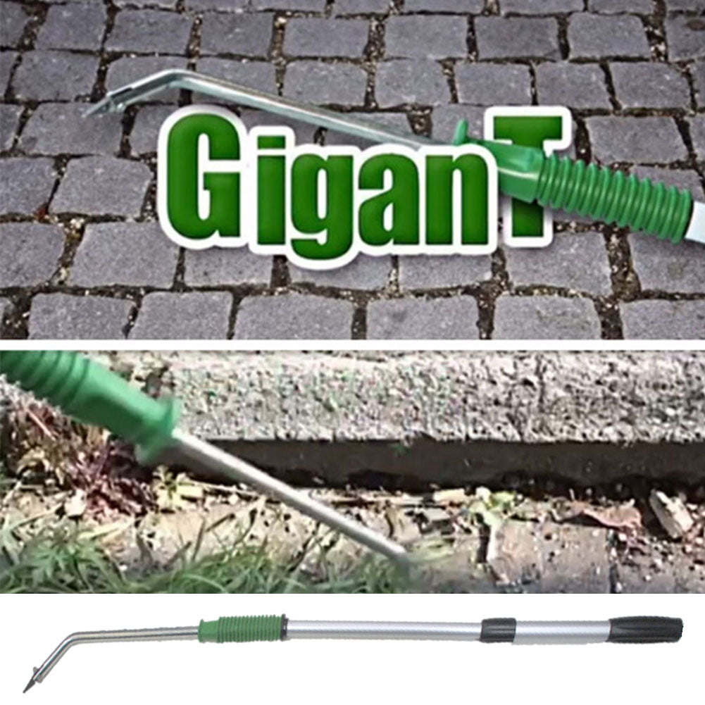 Road gap weeding hook, simple artifact for removing weeds between pavement cracks