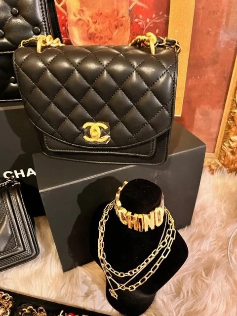 Chic quilted leather crossbody bag by BACKUPMYFILESNOW® with adjustable strap and silver hardware, stylish and compact for everyday use.