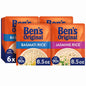 Ben's Original Four Cheese & Cheddar Broccoli Ready Rice microwave meal, 8.5oz pack, featuring cheese, broccoli, and rice.