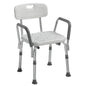 Bath Safety Bench with Back and Arms
