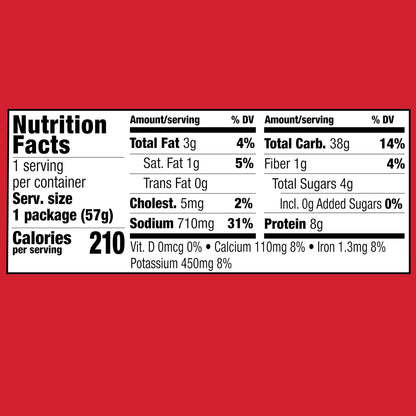 Hamburger Helper Beef Pasta Microwave Cup, 2 oz, ready in 4 minutes, convenient quick meal for busy families