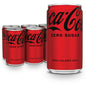 Coca-Cola Zero Sugar soda soft drink fridge pack with 12 cans, 12 fl oz each, featuring the Coca-Cola Zero branding on the cans.