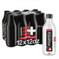 Essentia Ionized Alkaline Water bottles, 20oz each, featuring 9.5+ pH and 99.9% purity, arranged in a row.