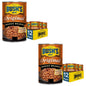 Canned Bush's Best Maple Cured Bacon Baked Beans in 16 oz can, featuring baked beans with bacon and maple flavor.