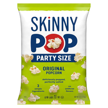 BACKUPMYFILESNOW® White Cheddar Gluten-Free Popcorn in 8 oz bag, whole grain snack with cheesy flavor and crispy texture.