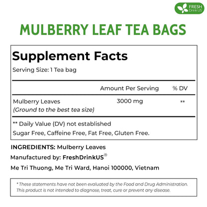 Premium Mulberry Leaf Tea Bags