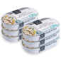 Cole's Ready to Eat Meals variety pack featuring smoked salmon, trout, quinoa, and vegetables in 5.6 oz cans.