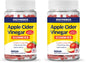 Enzymedica Apple Cider Vinegar Supplement for Women & Men - Apple Cider Vinegar Gummies with Mother, 1000 mcg Vitamin B12 & 710 mg ACV per Serving, Gut Health & Digestive Support, Vegan - 74 Count