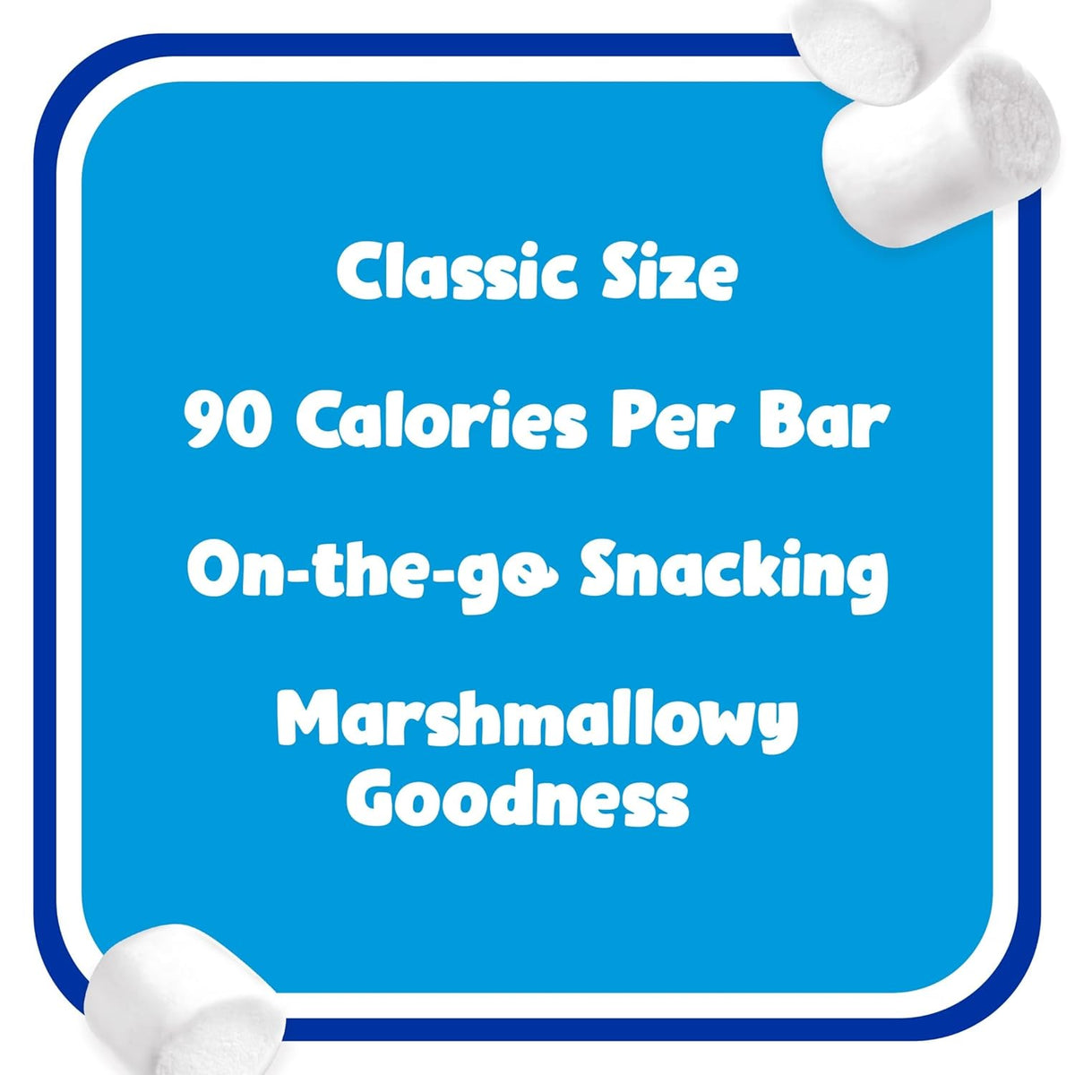 Box of Rice Krispies Treats cereal bars with marshmallow squares, showing the original flavor and 16 bars inside.