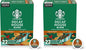 Starbucks Decaf House Blend K-Cup coffee pods, medium roast, 40-count box with individually sealed coffee pods for Keurig machines.