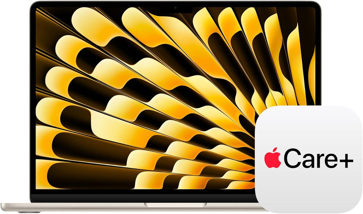 Apple MacBook Air 13-inch laptop with M5 chip, Midnight color, 13.6-inch Liquid Retina display, Touch ID, and Wi-Fi 7.