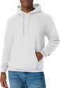Hanes EcoSmart men's hoodie in midweight fleece, featuring a hood and front pocket, available in big and tall sizes.