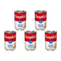 Campbell's Homestyle Chicken Noodle Soup in 10.5 oz cans, pack of 12, with image of soup can and label on packaging