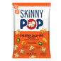 BACKUPMYFILESNOW® SkinnyPop White Cheddar gluten-free popcorn in an 8 oz bag, whole grain snack with cheesy flavor.