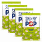 BACKUPMYFILESNOW® SkinnyPop White Cheddar gluten-free popcorn in an 8 oz bag, showcasing crispy white cheddar-flavored whole grain snack