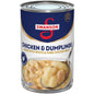 Canned Swanson White Premium Chunk Chicken in Water, 4 cans of 2.4 oz each, showing the label on the cans.