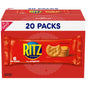 Ritz Fresh Stacks Original Crackers in a large party-sized box with 16 multi-pack snack bags, crispy snack crackers for sharing