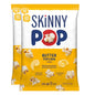 BACKUPMYFILESNOW® SkinnyPop White Cheddar gluten-free popcorn in an 8 oz bag, showcasing the cheesy snack with whole grain ingredients