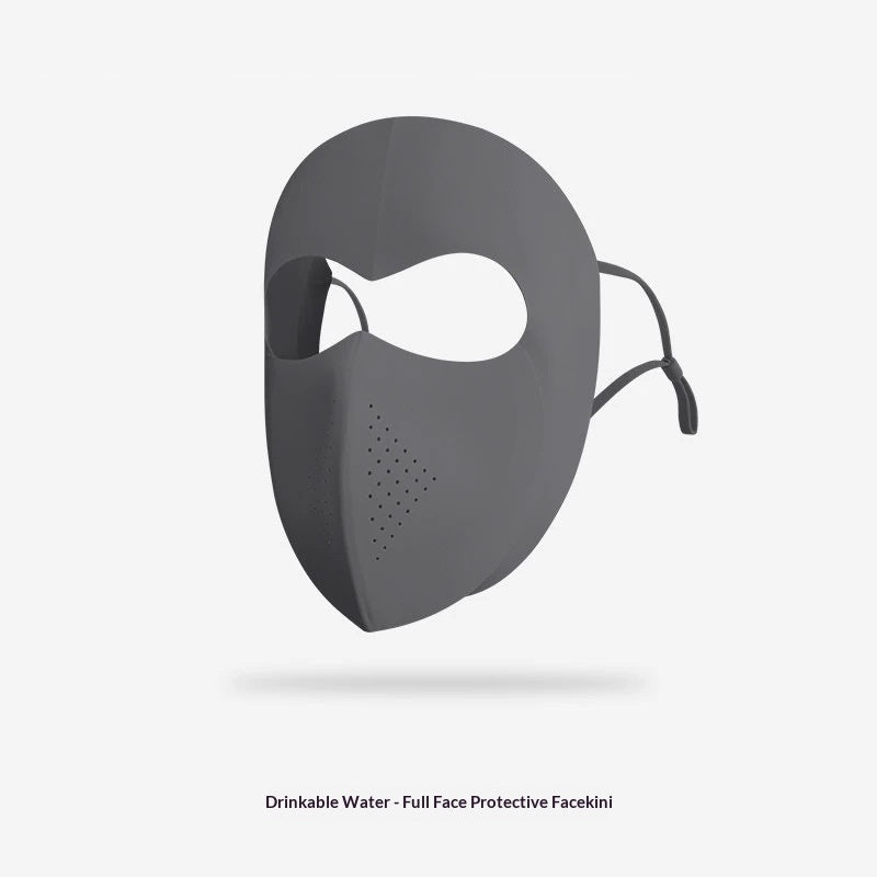 Full-face sunscreen mask for girls by My Store, covering the face with a lightweight protective design