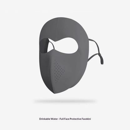Full-face sunscreen mask for girls by My Store, covering the face with a lightweight protective design