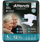 Attends Premier Adult Disposable SmartCool® Briefs L 44-58" 12x