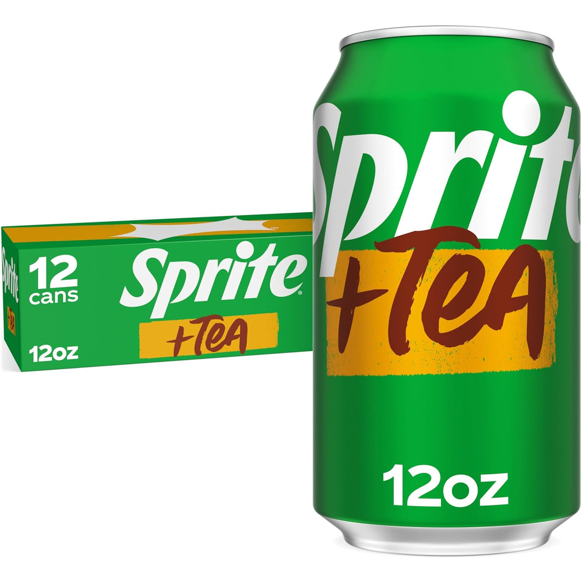 10-pack of Sprite Lemon-Lime Soda mini cans, 7.5 fl oz each, featuring bright green and yellow branding with clear Sprite logo.