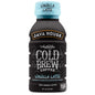 Java House Cold Brew 8oz bottles in pure black packaging, featuring sleek black coffee bottles with branding and product label.