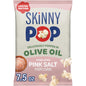 BACKUPMYFILESNOW® SkinnyPop White Cheddar gluten-free popcorn in an 8 oz bag, showing crispy, white cheddar-coated popcorn pieces.