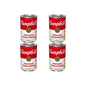 Four 10.75 oz cans of Campbell's condensed chicken noodle soup, packaged in a cardboard box with colorful labels.