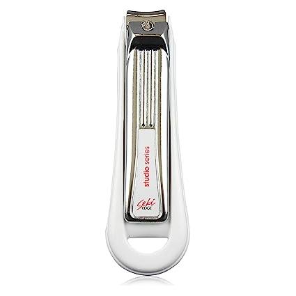 Seki Edge Deluxe Toenail Clipper SS-102, stainless steel toenail cutter with ergonomic handle for precise trimming.