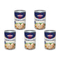 Swanson White Premium Chunk Canned Chicken in Water, 4 cans of 2.4 oz each, with labels showing chicken chunks in water