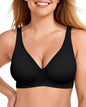 OEAK women's wireless jelly bra, deep V bralette with push-up design, comfortable T-shirt bra for everyday wear, soft and flexible fit