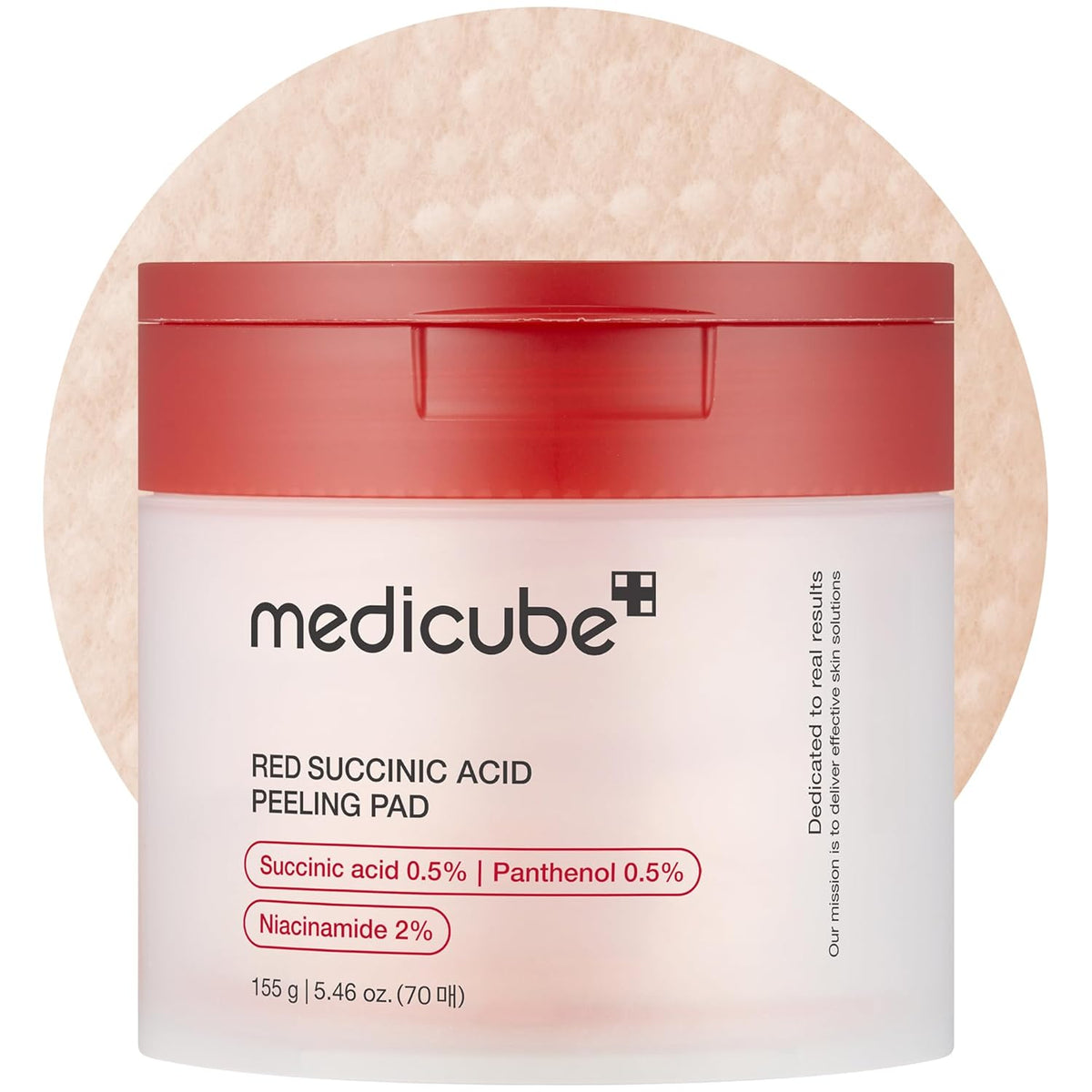 medicube Zero Pore Pad 2.0 exfoliation toner pads for pore care and skin refinement, shown with the product packaging.