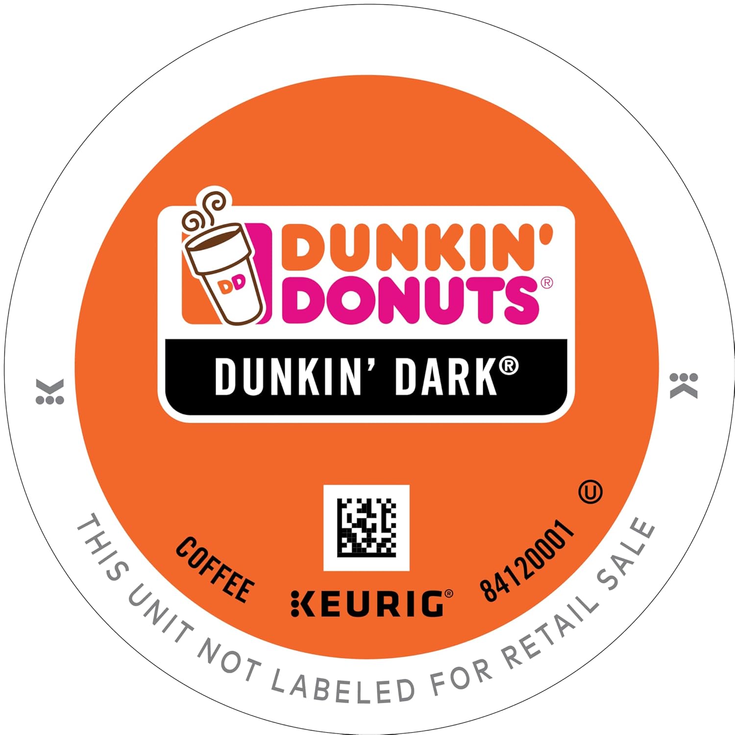 Dunkin' Donuts 2091512 Original Blend Coffee K-Cup Pods Medium Roast 44/Box (006933)