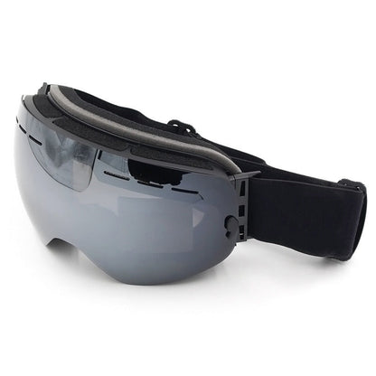 Double-layer anti-fog skiing mirror by My Store, featuring a clear reflective lens for winter sports