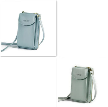 Lux Chic PU leather handbag by BACKUPMYFILESNOW® with stylish design and gold-tone hardware, shown on a clean background.
