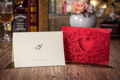 Personalized custom invitation card with elegant design and customizable text