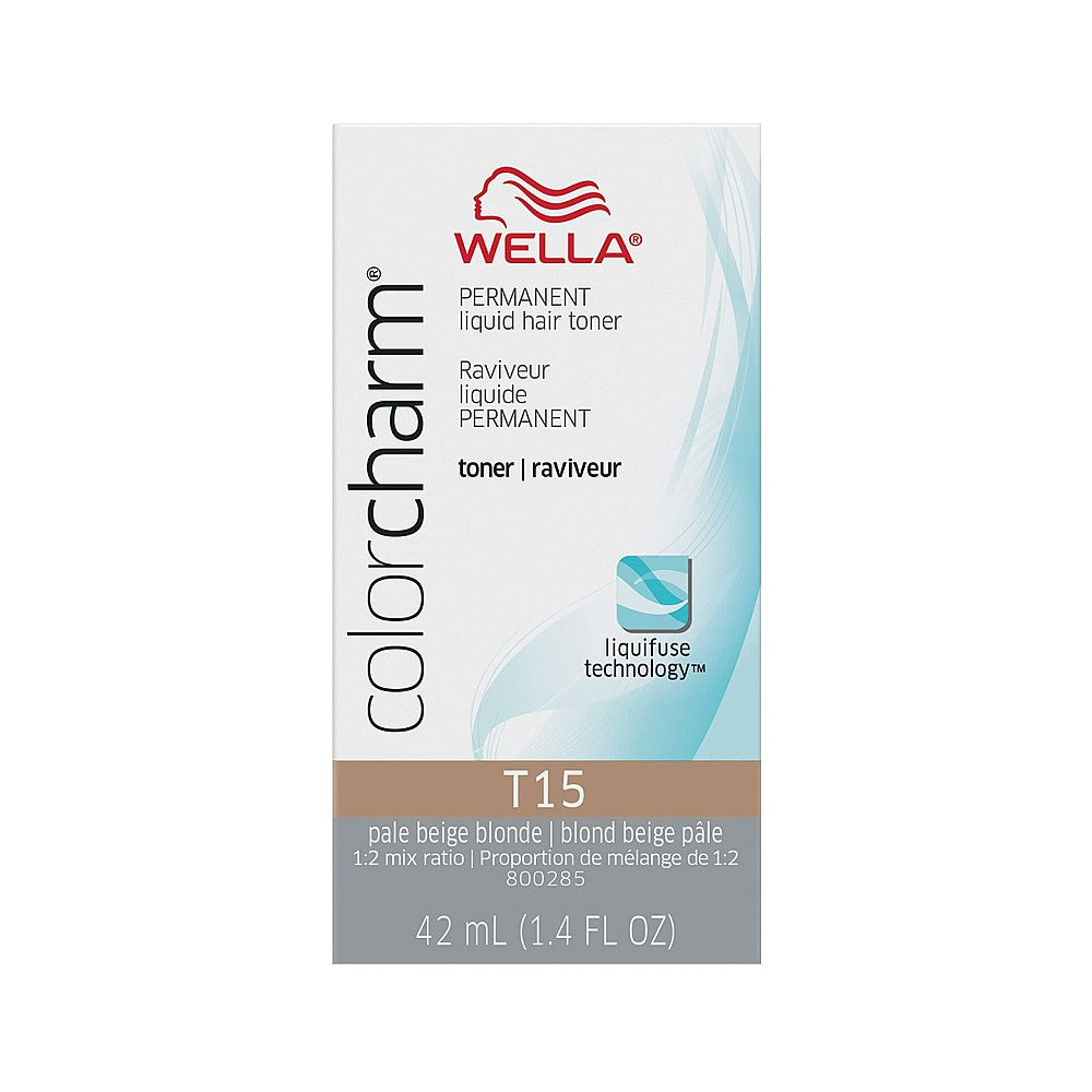 Wella Color Charm Permanent Liquid Hair Toner T15 1.4 Oz