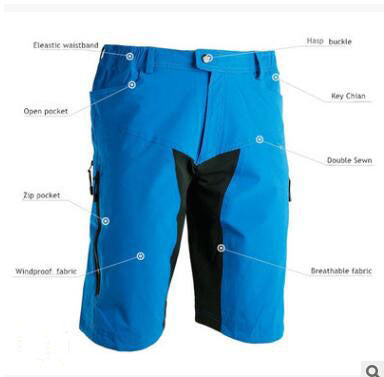 Outdoor cycling outwear shorts by My Store in a durable, sporty design for cycling and outdoor activities