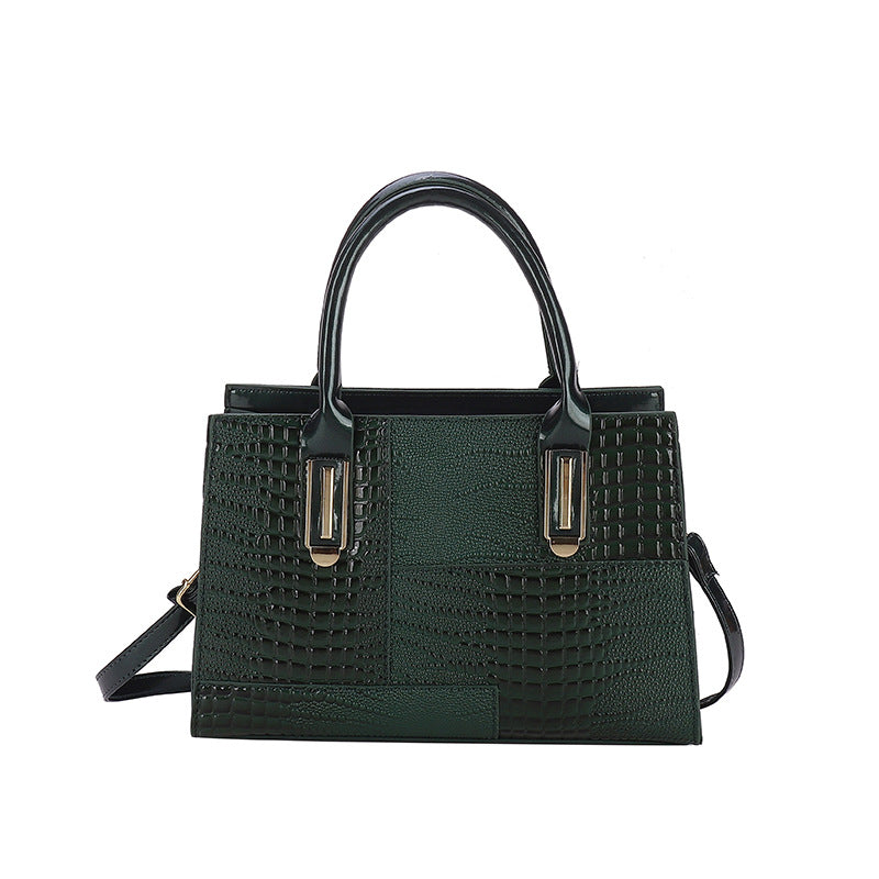 Fashionable Women's Crocodile Pattern Crossbody Bags