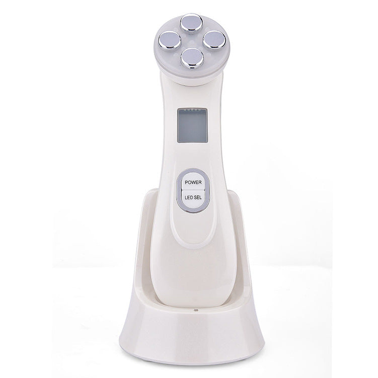 Multifunctional skin rejuvenation care instrument in white with handheld designeriwa