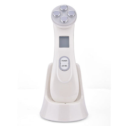 Multifunctional skin rejuvenation care instrument in white with handheld designeriwa