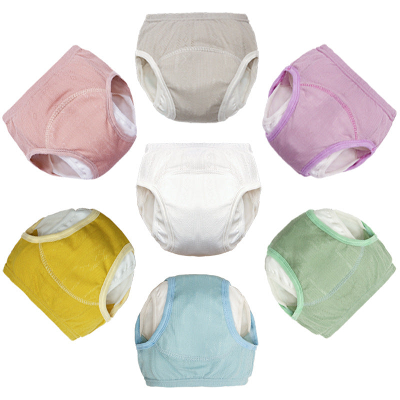 Flanking baby training pants by My Store, designed for comfortable toddler potty training