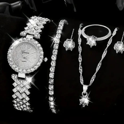 Women's Cornucopia diamond-embedded watch set in a detailed cornucopia design