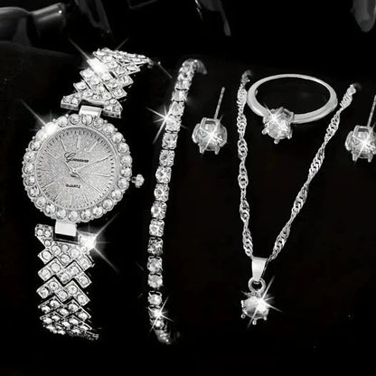 Women's Cornucopia diamond-embedded watch set in a detailed cornucopia design