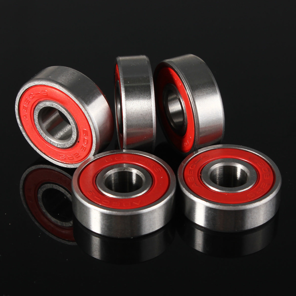 Anti-rust skateboard in-line bearing by My Store, durable metal bearing for skateboard wheels