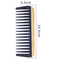 Elegant Bamboo Hair Styler - Frizz-Free Design 