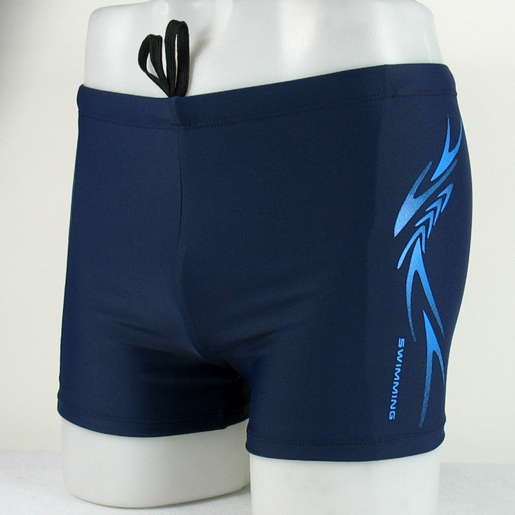 Men's boxer swimming trunks by My Store, shown in a classic boxer-style design