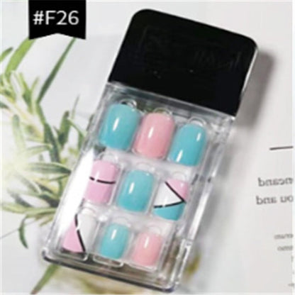 Nail sticker by My Store with decorative design for easy nail application