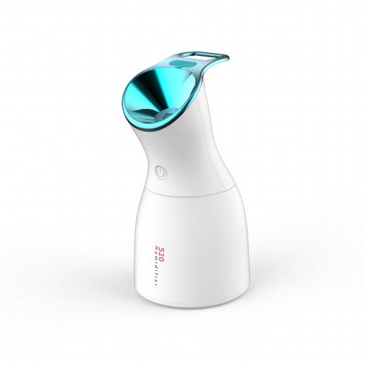 Three-in-one purple light disinfection lamp humidifier with compact modern design